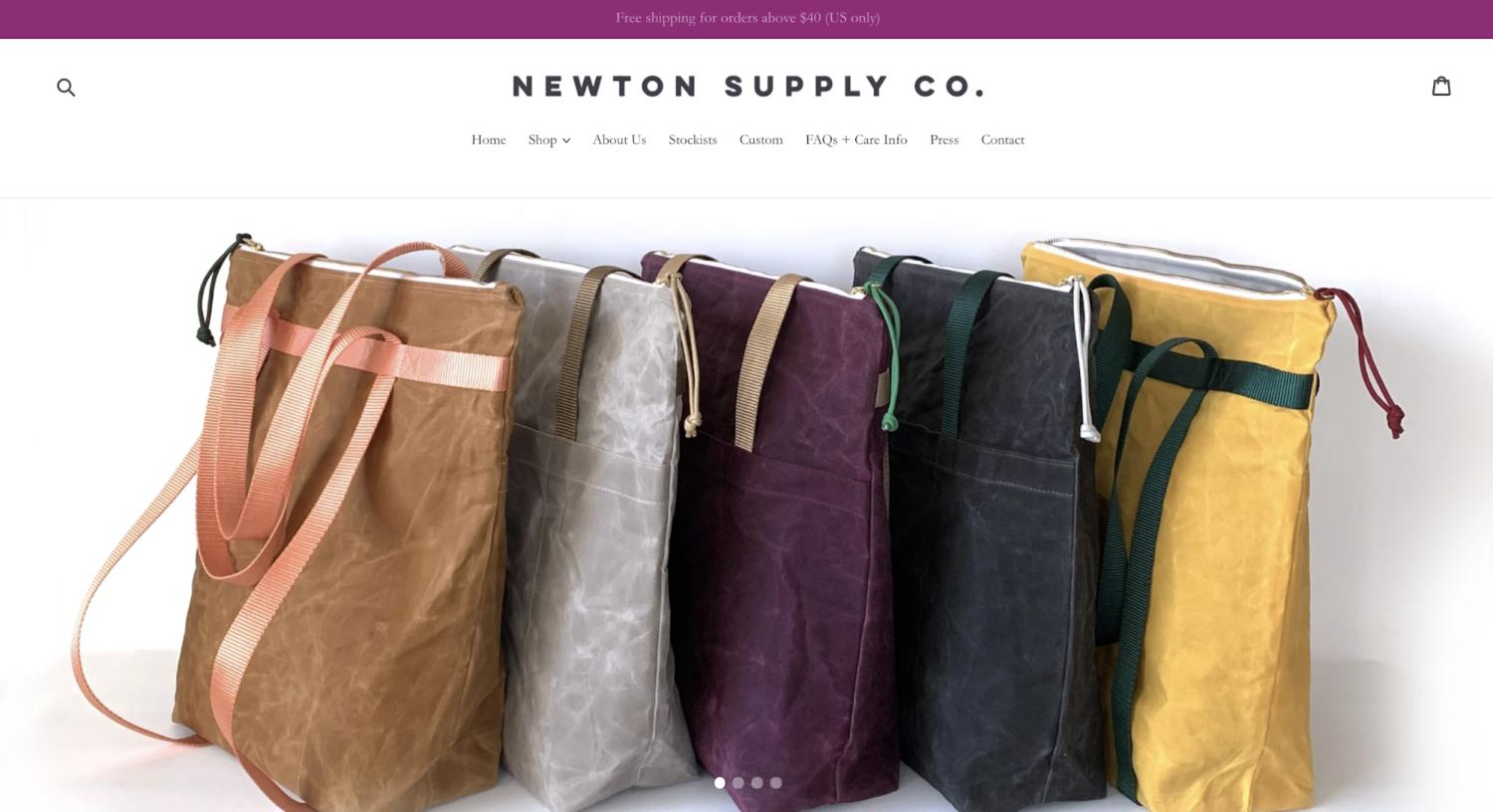 Small Business Website Example: Rhone